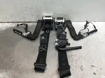Peça sobressalente para automóvel em segunda mão conjunto de cintos de segurança dianteiros por bmw serie 5 lim. (f10) 530d xdrive referências oem iam s1916405105