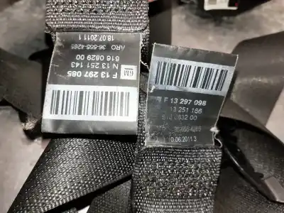 Second-hand car spare part front seat belts set for opel astra j lim. enjoy oem iam references 617023500 616083200 617023600