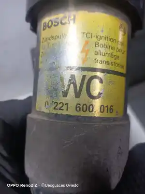 Peça sobressalente para automóvel em segunda mão bobina de ignição por opel kadett e 1.4 cat (2h6) referências oem iam 0221600016  