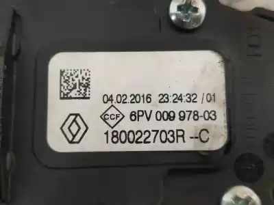 Автозапчастина б/у педальний потенціометр для dacia logan mcv ii ambiance посилання на oem iam 80022703rc  6pv00997803