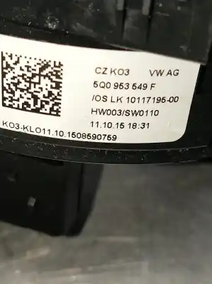 Peça sobressalente para automóvel em segunda mão fita do airbag por seat leon (5f1) 1.2 tsi referências oem iam 5q0953549f  1011719500