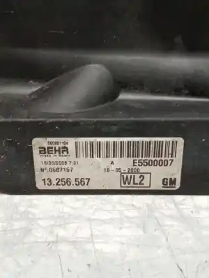 Pezzo di ricambio per auto di seconda mano elettroventola per opel corsa d (s07) 1.4 (l08 l68) riferimenti oem iam 13256567  560961104