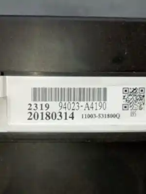 Peça sobressalente para automóvel em segunda mão quadrante por kia carens ( ) 1.7 crdi cat referências oem iam 94023a4190 11003531800q 20180314