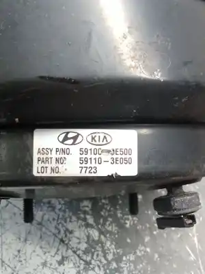 Second-hand car spare part brake servo for kia sorento i (jc) 2.5 crdi oem iam references 591003e500   Second-hand car spare part brake servo for kia sorento i (jc) 2.5 crdi oem iam references 591003e500