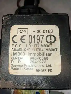 Second-hand car spare part ignition switch for chevrolet matiz s oem iam references 1176aim800t  it7im800t