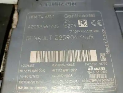 Second-hand car spare part ignition switch for renault clio iv business oem iam references 285904740r  a2c92561705