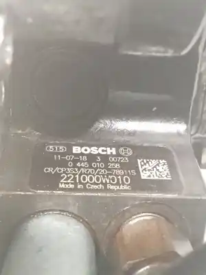 Peça sobressalente para automóvel em segunda mão bomba de injeção por toyota auris (_e15_) 1.4 d-4d (nde150_) referências oem iam 0445010258  221000wc10