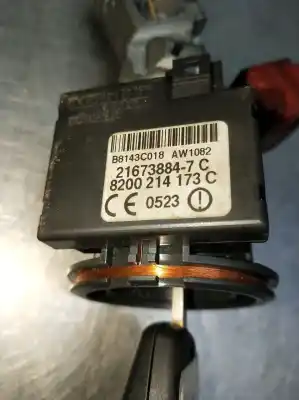 Peça sobressalente para automóvel em segunda mão comutador de ignição por renault clio iii exception referências oem iam 216738847c  8200214173c