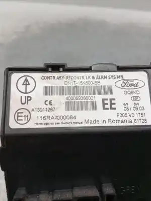 Peça sobressalente para automóvel em segunda mão módulo eletrônico por ford transit courier b460 monospace 1.5 tdci referências oem iam dn1t15k600ee  116ra000084