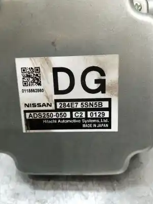 Peça sobressalente para automóvel em segunda mão módulo eletrônico por nissan leaf (ze1) electric referências oem iam 284e75sn5b 0118562560 ads250050