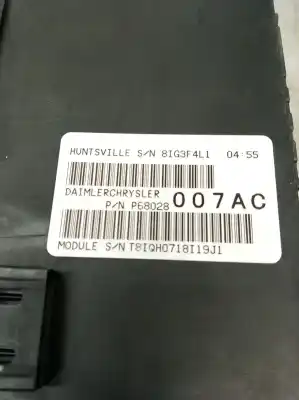 Second-hand car spare part fuse box unit for jeep compass (mk49) 2.0 crd 4x4 oem iam references p68028007ac  