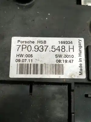 Second-hand car spare part fuse box unit for porsche cayenne (92a) 4.8 s oem iam references 7p0937548h  