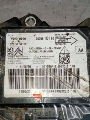 Peça sobressalente para automóvel em segunda mão kit airbag por citroen c-elysee (dd_) 1.5 bluehdi 100 referências oem iam 9805630180  620595200