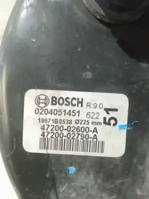 Peça sobressalente para automóvel em segunda mão servo freio por toyota auris (_e15_) 1.4 d-4d (nde150_) referências oem iam 4720002600 0204051451 4720002790