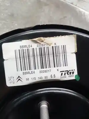 Peça sobressalente para automóvel em segunda mão servo freio por citroen c-elysee (dd_) 1.5 bluehdi 100 referências oem iam 2228217k  9811514380