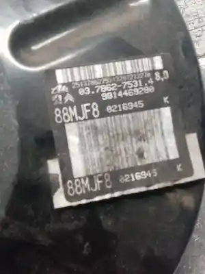Автозапчастина б/у гальмівний серво для peugeot 308 sw ii (lc_, lj_, lr_, lx_, l4_) 1.5 bluehdi 130 посилання на oem iam 03786275314  