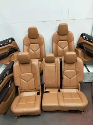 Second-hand car spare part complete seat set for porsche cayenne (92a) 4.8 s oem iam references   