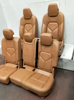 Second-hand car spare part complete seat set for porsche cayenne (92a) 4.8 s oem iam references   
