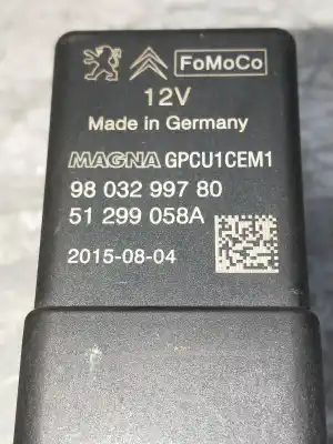 Second-hand car spare part glow plug for citroen c4 picasso exclusive oem iam references 9803299780  51299058a