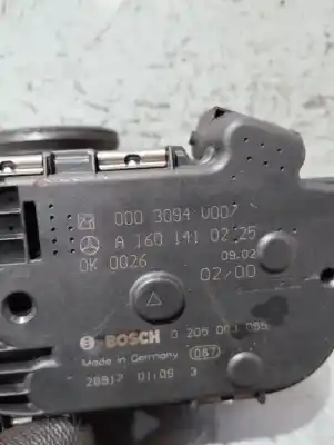 Peça sobressalente para automóvel em segunda mão borboleta de admissão por smart coupe 0.6 turbo cat referências oem iam 0003094v00 0205003055 a1601410225