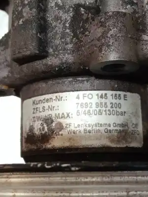 İkinci el araba yedek parçası direksiyon pompasi için audi a6 c6 avant (4f5) 2.0 tdi oem iam referansları 4f0145155e  7692955200