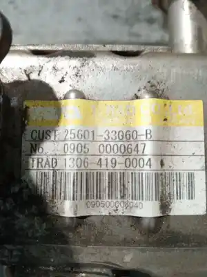 Peça sobressalente para automóvel em segunda mão radiador de gases de escape (egr) por toyota auris (_e15_) 1.4 d-4d (nde150_) referências oem iam 2560133060  