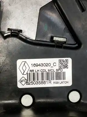 Автозапчастина б/у задній лівий центральний замок для renault megane iv fastback (b9a/m/n_) 1.3 tce 140 (b9nb) посилання на oem iam 16943020c  825035881r Автозапчастина б/у задній лівий центральний замок для renault megane iv fastback (b9a/m/n_) 1.3 tce 140 (b9nb) посилання на oem iam 16943020c  825035881r