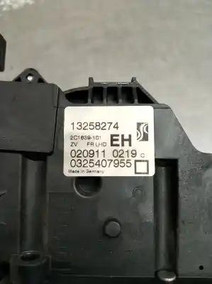 Автозапчастина б/у передній правий центральний замок для opel corsa d furgoneta/hatchback (s07) 1.3 cdti (l08) посилання на oem iam 1325827  0325407955