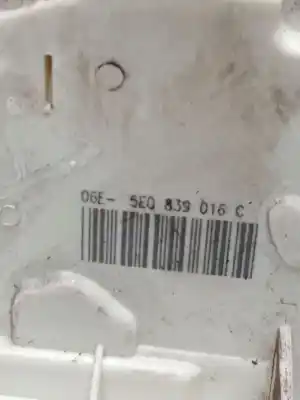 Автозапчастина б/у задній правий двиг центрального замкування для skoda octavia iii (5e3, nl3, nr3) 2.0 tdi посилання на oem iam 5e0839016c  