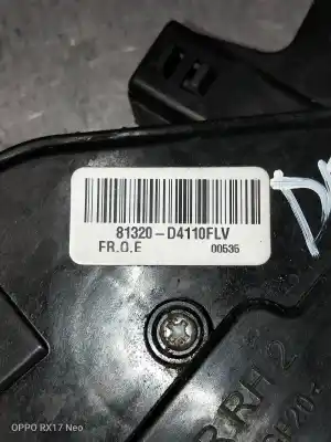 Second-hand car spare part front right central locking system for kia optima vision oem iam references 81320d4110flv  