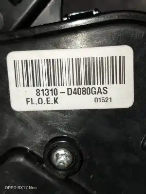 Second-hand car spare part front left central locking system for kia optima vision oem iam references 81310d4080gas  