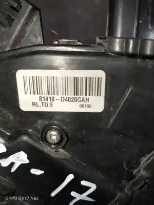 Second-hand car spare part rear left central locking system for kia optima vision oem iam references 81410d4020gah  