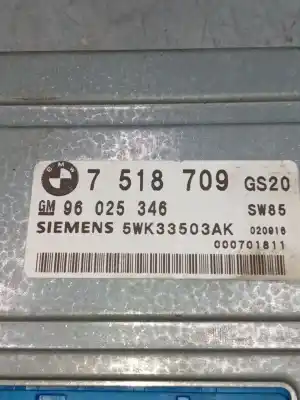 Second-hand car spare part automatic gearbox control unit for bmw 5 touring (e39) 525 d oem iam references 7518709 5wk33503ak 96025346