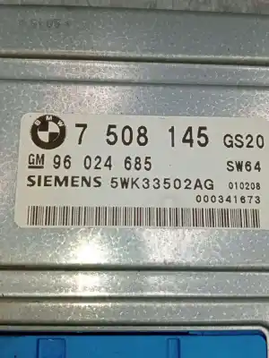 Second-hand car spare part automatic gearbox control unit for bmw 5 (e39) 525 d oem iam references 96024685 5wk33502ag 7508145