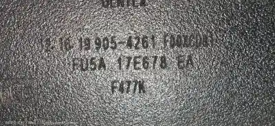 Peça sobressalente para automóvel em segunda mão espelho retrovisor interior por ford focus turnier active referências oem iam fu5a17e678ea  