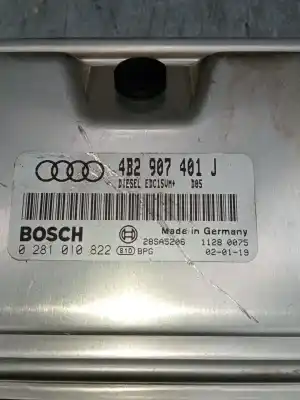 Pezzo di ricambio per auto di seconda mano centralina motore per audi a6 c5 (4b2) 2.5 tdi quattro riferimenti oem iam 0281010822  4b2907401j Pezzo di ricambio per auto di seconda mano centralina motore per audi a6 c5 (4b2) 2.5 tdi quattro riferimenti oem iam 0281010822  4b2907401j