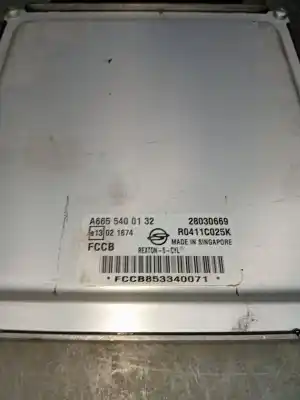 Pezzo di ricambio per auto di seconda mano centralina motore per ssangyong rexton / rexton ii (gab_) 2.7 xdi riferimenti oem iam a6655400132  r0411c025k