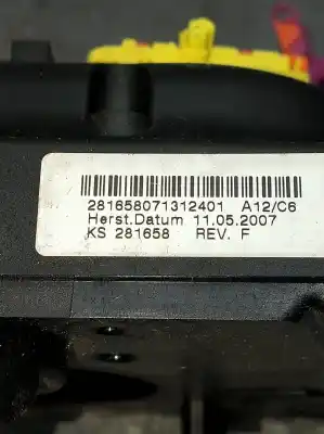 Peça sobressalente para automóvel em segunda mão comutador de luzes por opel astra h gtc (a04) 1.6 (l08) referências oem iam 281658071312401 ks281658  