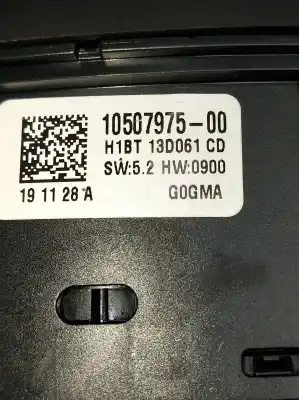 Автозапчастина б/у управління світлом для ford puma st-line x 120 cv / 88 kw посилання на oem iam 1050797500 xxxx13d061xx interruptor h1bt13d061cd