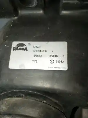 Second-hand car spare part left headlight for renault clio iii exception oem iam references 8200943866  