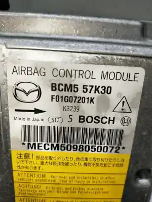 İkinci el araba yedek parçası hava yastigi kiti için mazda 3 lim. (bl) luxury oem iam referansları bcm557k30  f01g07201k