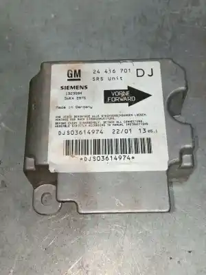 Recambio de automóvil de segunda mano de kit airbag para opel vectra b (j96) 1.6 i 16v (f19) referencias oem iam 24416701  5wk42975