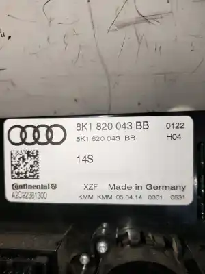 İkinci el araba yedek parçası isitma / klima kontrolü için audi a4 b8 avant (8k5) 2.0 tdi oem iam referansları 8k1820043bb  a2c92381300