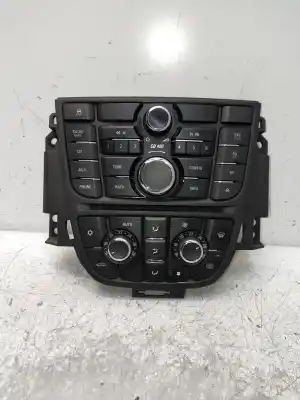 Second-hand car spare part heating / air conditioning control panel for opel astra j lim. enjoy oem iam references 13346050