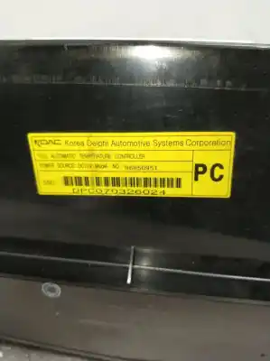 Автозапчасти б/у отопление / кондиционирование воздуха за opel antara cosmo 4x4 ссылки oem iam 96850951  dpc070326024