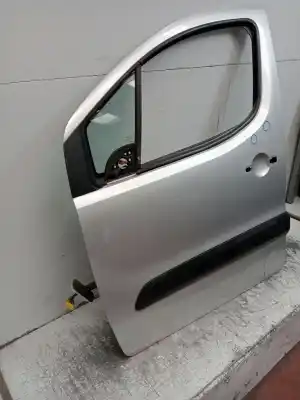 Peça sobressalente para automóvel em segunda mão porta da frente esquerda por peugeot partner tepee 1.6 hdi 90 referências oem iam   