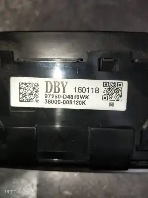 Peça sobressalente para automóvel em segunda mão comando de sofagem (chauffage / ar condicionado)  por kia optima vision referências oem iam 97250d4810  38000008120k