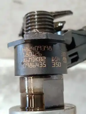 Second-hand car spare part injector for nissan qashqai / qashqai +2 i (j10, nj10, jj10e) 2.0 dci oem iam references h82409398  0986435350