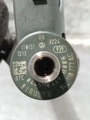 Автозапчастина б/у инжектор для skoda octavia iii (5e3, nl3, nr3) 2.0 tdi посилання на oem iam 04l130277ac  0445110469
