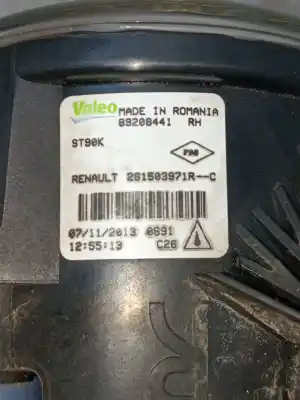 Pezzo di ricambio per auto di seconda mano luce fendinebbia destra per renault captur i (j5_, h5_) 1.2 tce 120 riferimenti oem iam 261503971r  89208441